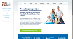 Desktop Screenshot of coastalinsurancequotes.com